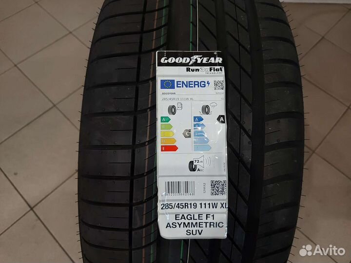 Goodyear Eagle F1 Asymmetric SUV 285/45 R19 111W