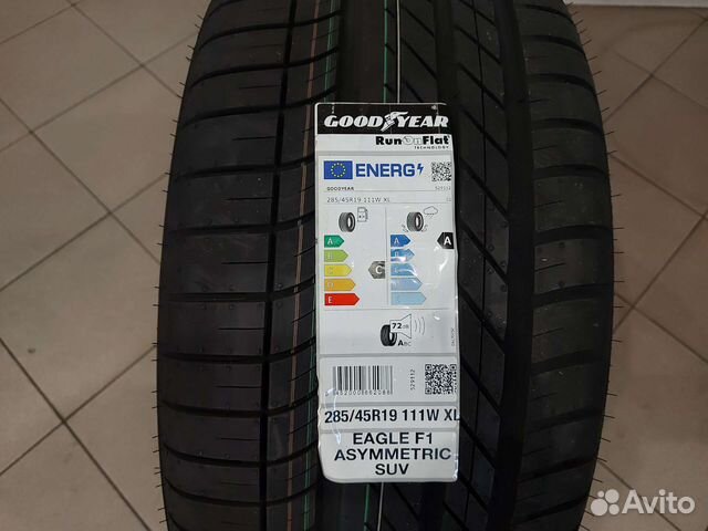 Goodyear Eagle F1 Asymmetric SUV 285/45 R19 111W