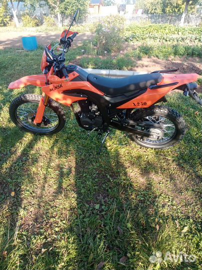 Мотоцикл Minsk x250