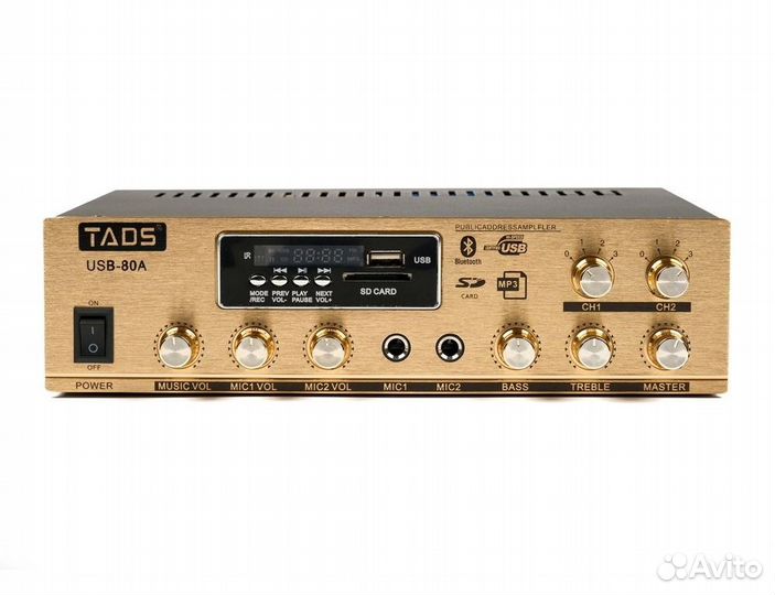 Система озвучивания до 150 кв.м. с потолочниками