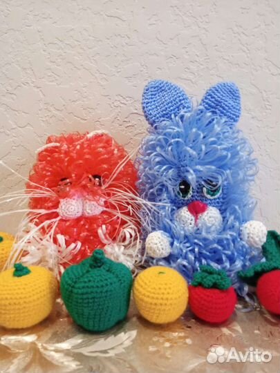 Мочалки ручной работы для детей