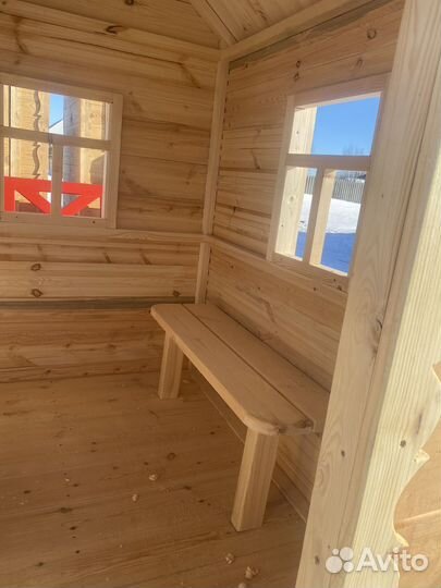 Детский игровой домик уличный