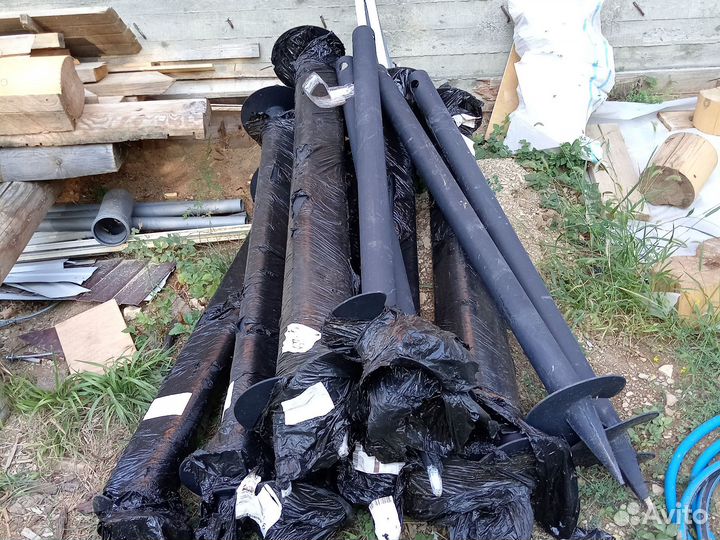 Винтовые сваи 23шт. 76 1500