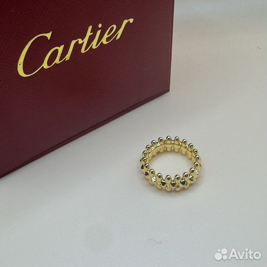 Cartier clash кольцо золотое