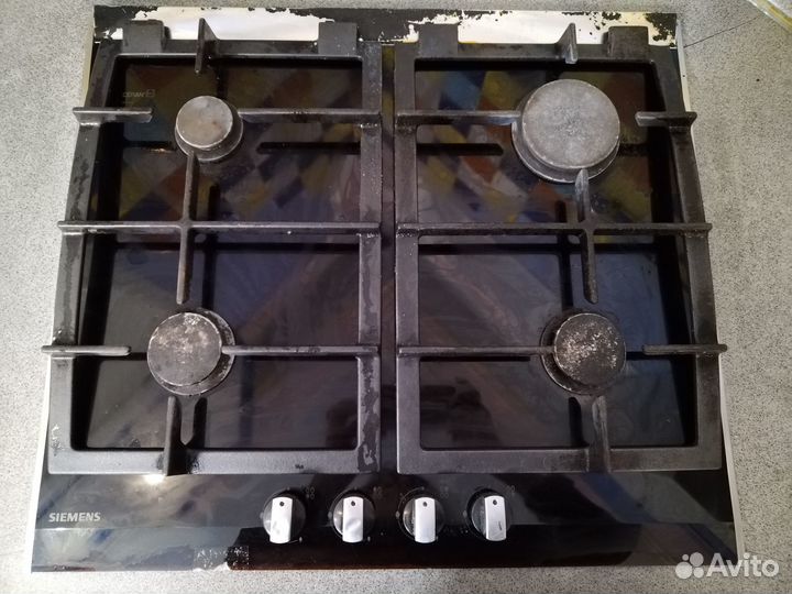 Газовая варочная панель Siemens 4 конфорки