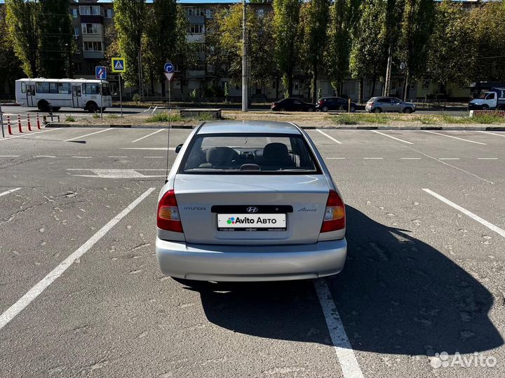 Hyundai Accent 1.5 МТ, 2004, 150 000 км