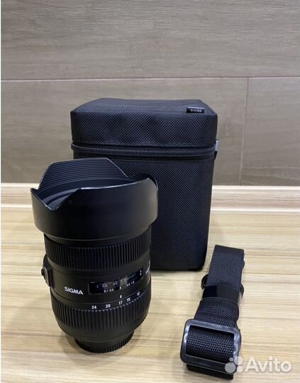 Объектив nikon sigma AF 12-24mm f/4.5-5.6