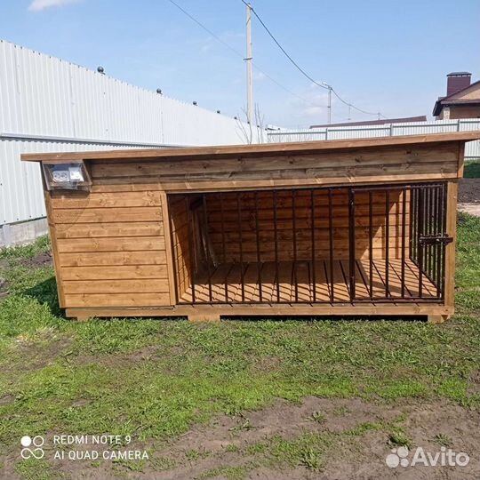 Вольер. Будка для собаки