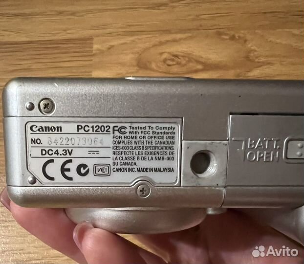 Цифровой фотоаппарат canon