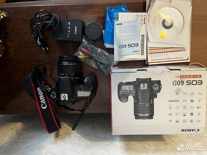 Зеркальный фотоаппарат canon eos 60d