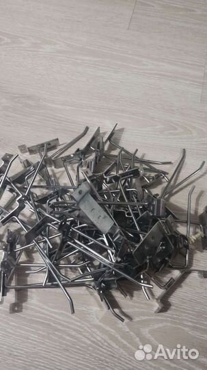 Крючки хромированные 5/25/30 см