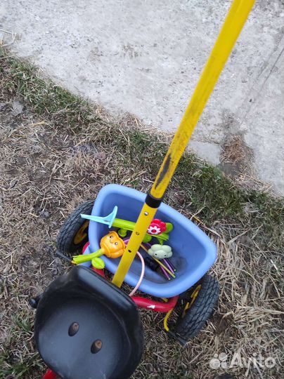 Велосипед с ручкой puky