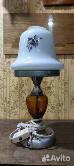 Лампа настольная времен СССР