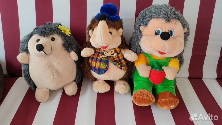 Коллекция ёжиков музыкальных