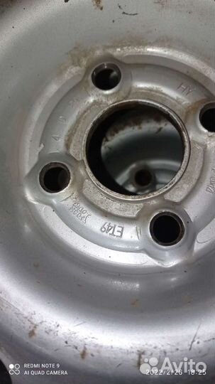 Диски штампованные r14