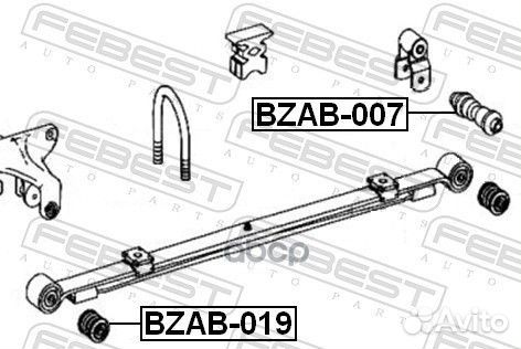 Bzab019 сайлентблок рычага заднегоMB Sprinter