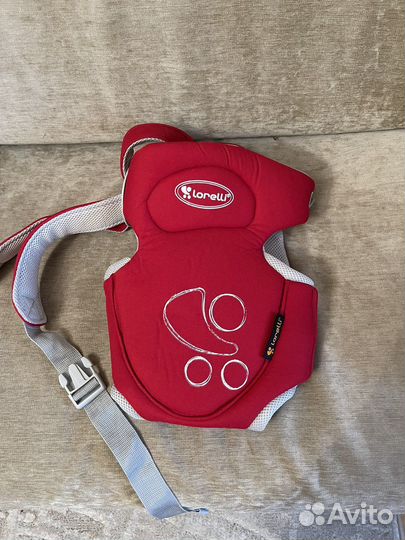Рюкзак/сумка переноска кенгуру lorelli traveler