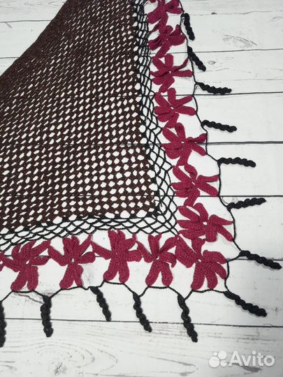 Платок шаль ручная работа