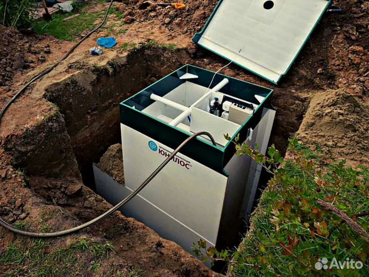 Септик био Альфа 4 с переливом