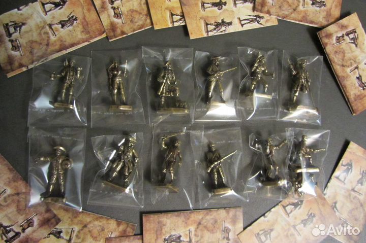 Пираты серия + вкладыш, пираты метал