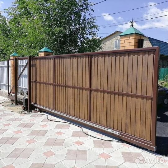 Забор из профнастила