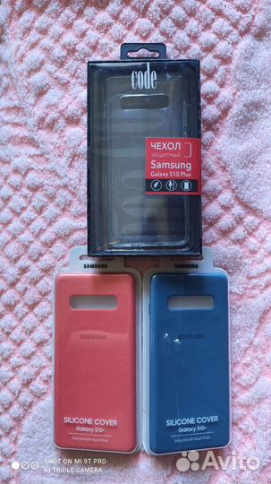 Оригинальные чехлы на samsung s10+