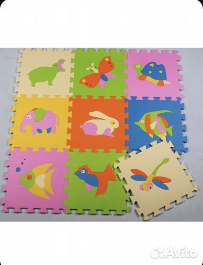 Ковиик-пазл Meiqicool, 30x30x1 см (27 шт)