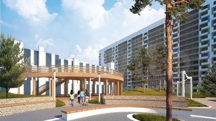 2-к. квартира, 64,9 м², 11/15 эт.