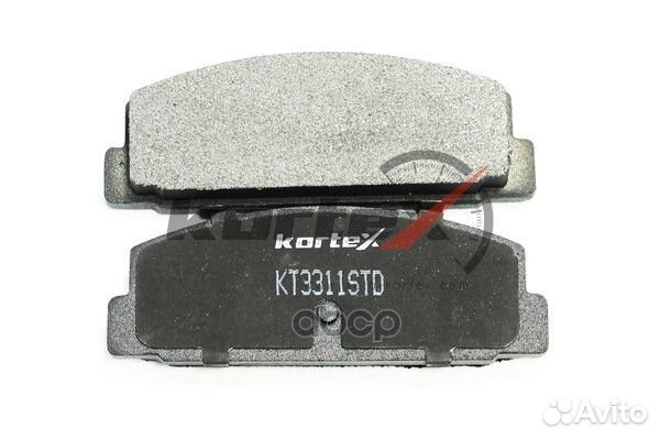 Колодки тормозные дисковые зад KT3311STD kortex
