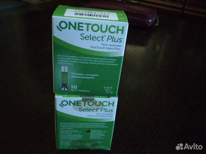 Тест полоски one touch select plus