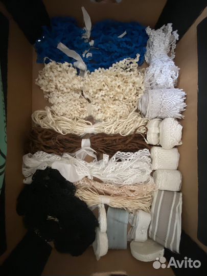 Тесьма,вьюнок,кружево вязаное