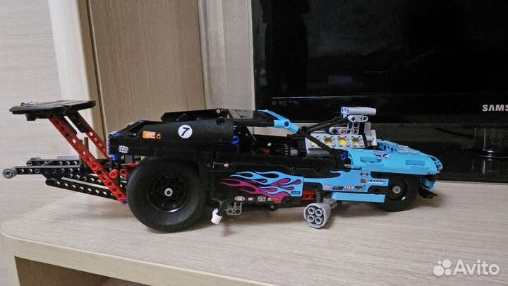 Lego technic 42050 драгстер
