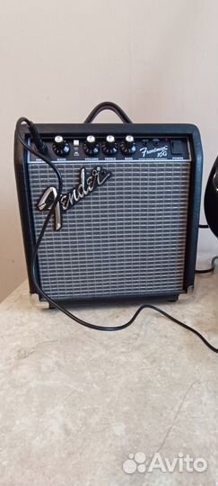 Электрогитара Denn+ комбик Fender frontman G10