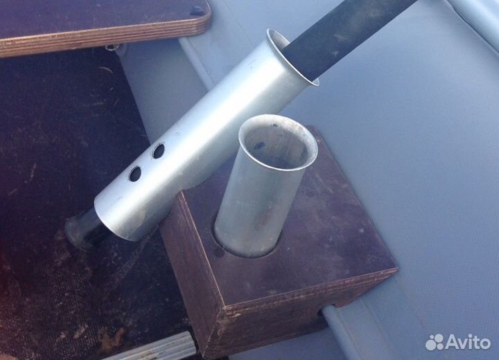 Держатель спиннинга укб-2А на лик-трос со склада