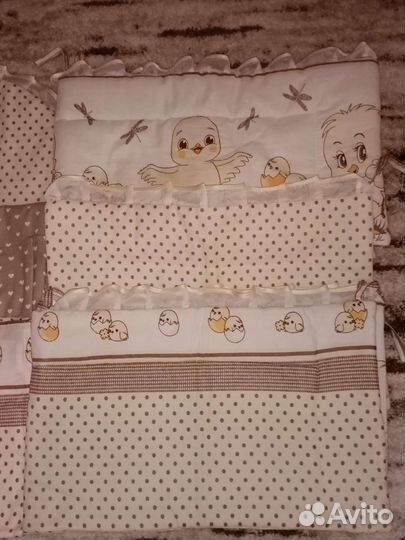 Бортики в кроватку