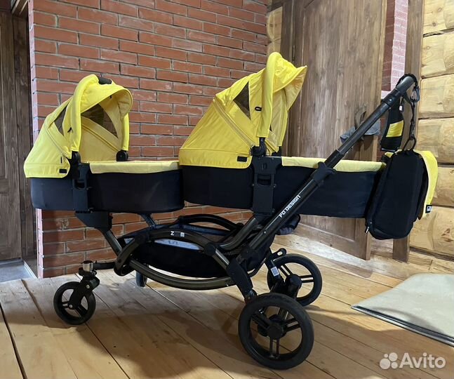 Коляска для двойни или погодок FD design soom
