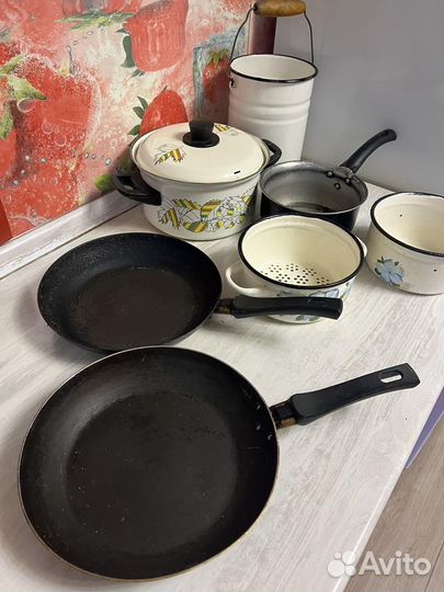 Кухонная посуда б/у