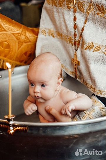 Профессиональный фотограф на крещение