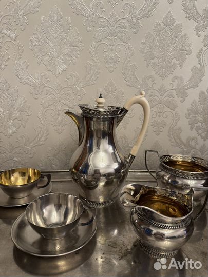 Сервиз, серебро, Европа