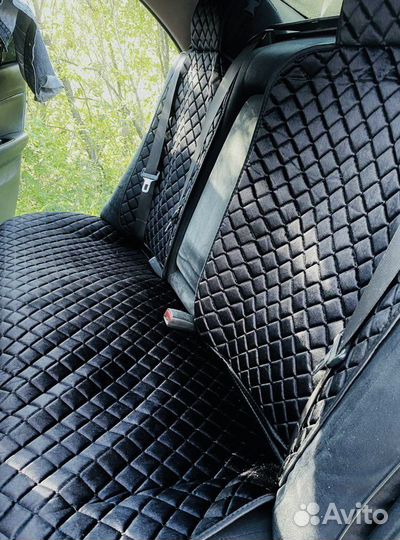 Чехлы-накидки с боками Велюр на передние сиденья