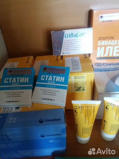 Средства для ухода за стомой и колоприёмники