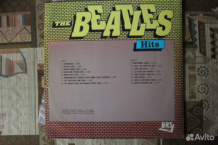 Пол Маккартни The Beatles винил пластинка