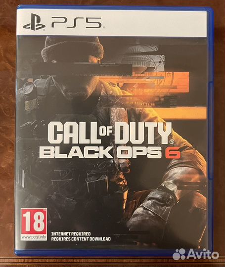 Call of duty black ops 6 ps5 диск