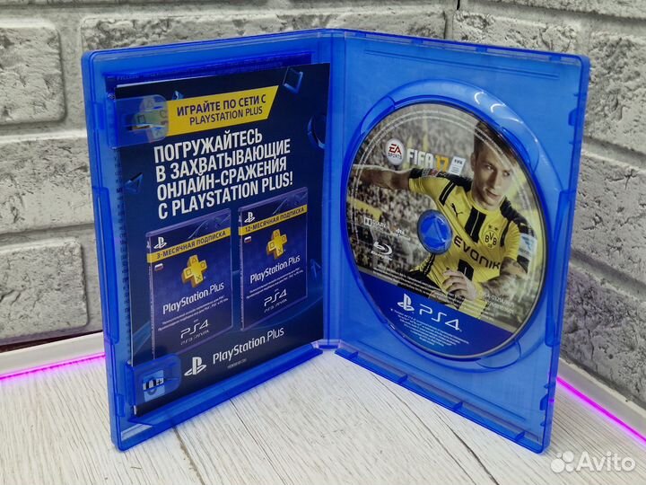 К.5605 Диск PS 4 Fifa 17