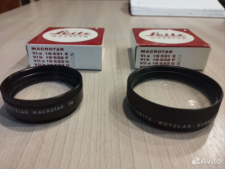 Линзы Macrotar, объектив Rodenstock, рамки и др