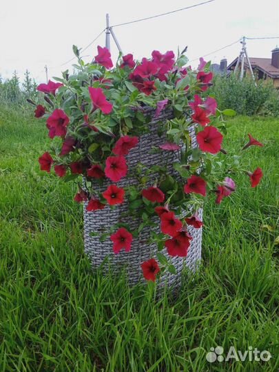 Мастер класс по плетению кашпо из ротанга