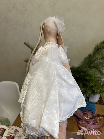 Куклы интерьерные, жених и невеста