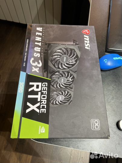 Видеокарта rtx 3080 msi ventus 3x 10 gb