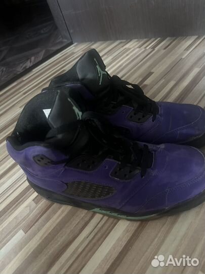 Nike air jordan 5 purple