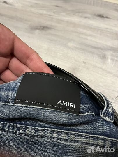 Drip Джинсы slim fit amiri (как у урагана хокаге)